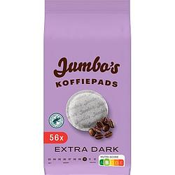 Foto van Jumbo'ss koffiepads extra dark 56 stuks