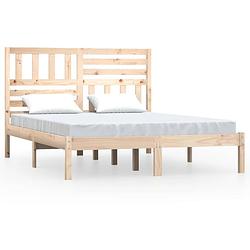 Foto van Vidaxl bedframe massief grenenhout 120x200 cm