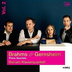 Foto van Brahms & gernsheim piano quartets vol.2 - cd (3760341112028)