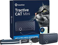 Foto van Tractive gps tracker kat mini blauw