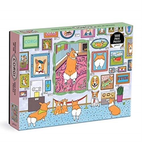 Foto van Museum of the corgi 1000 piece puzzle - puzzel;puzzel (9780735370463)