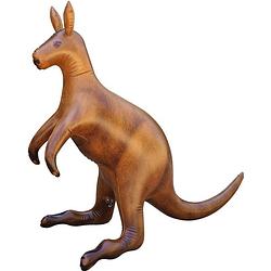 Foto van Opblaasbare kangoeroe 75 cm decoratie/speelgoed - opblaasspeelgoed