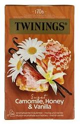 Foto van Twinings camomile, honey & vanilla thee