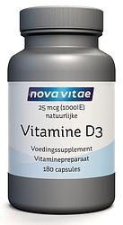 Foto van Nova vitae vitamine d3 1000ie capsules