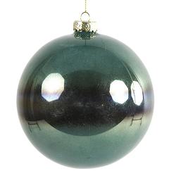 Foto van Tom kerstbal bonnie 12 cm glas groen