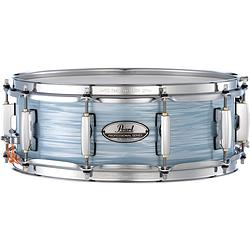 Foto van Pearl pmx1450s/c414 professional maple snaredrum 14 x 5 inch ice blue oyster