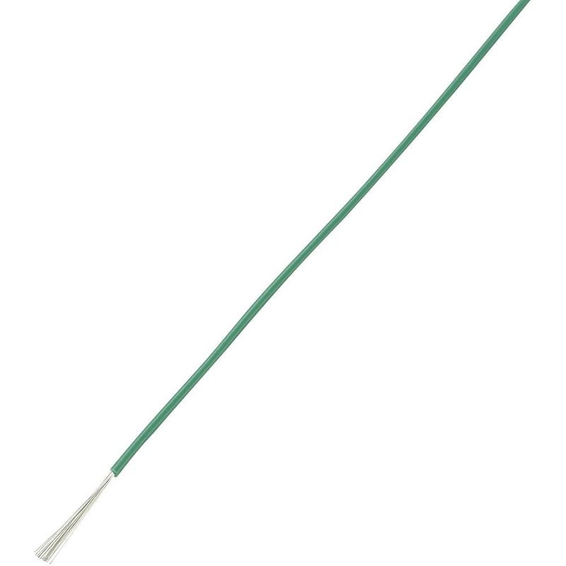 Foto van Tru components 1565157 draad liy 1 x 1.50 mm² groen, geel 10 m