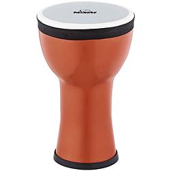 Foto van Nino percussion nino-emdj-cm elements mini djembe 6 inch koper