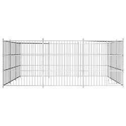 Foto van Infiori hondenkennel voor buiten 450x450x185 cm