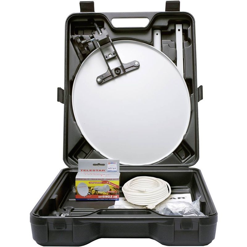 Foto van Telestar 5103309 camping satellietset zonder receiver aantal gebruikers: 1