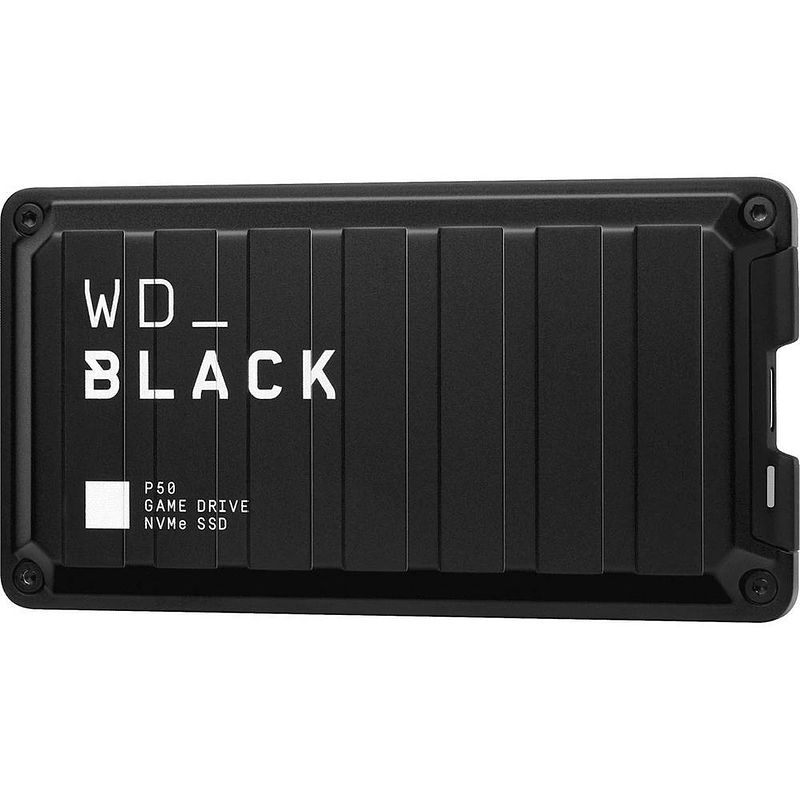 Foto van Wd wd_black p50 game drive ssd 2 tb externe ssd harde schijf usb 3.2 gen 2 zwart wdba3s0020bbk-wesn