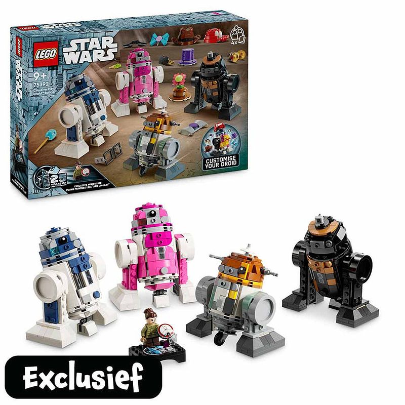 Foto van Lego star wars bouw je eigen droid 75392