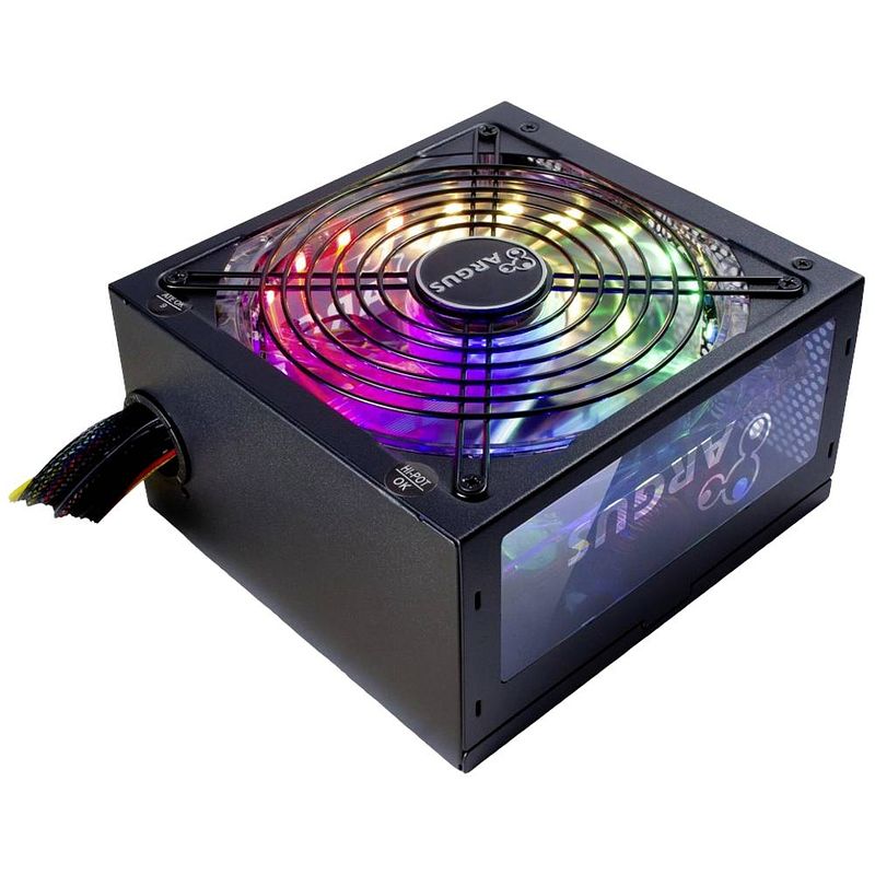 Foto van Inter-tech argus rgb-700w ii pc-netvoeding 700 w 80 plus bronze