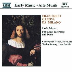 Foto van Da milano: lute music, fantasias, ricercars & duets - cd (4891030507746)