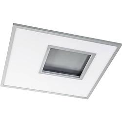 Foto van Wofi 9485.02.70.8600 matt 2flg led-plafondlamp 25 w zilver