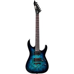 Foto van Esp ltd m-200dx nt blue burst elektrische gitaar