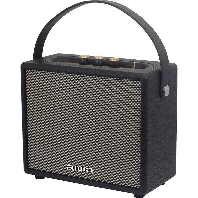 Foto van Aiwa rs-x40 diviner play 40 watt bluetooth speaker inclusief afstandsbediening, tws, usb -zwart
