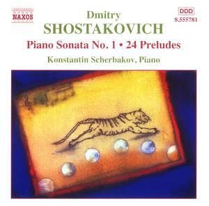 Foto van Piano sonata nr.1 / 24 preludes - cd (0747313578122)