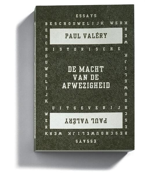 Foto van De macht van de afwezigheid - p. valery - paperback (9789065541338)