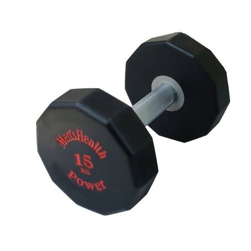 Foto van Men's health - urethane dumbbell - 15kg