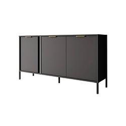 Foto van Meubella dressoir loren - antraciet - 153 cm - actie