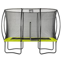 Foto van Exit silhouette trampoline rechthoekig - 214 x 305 cm - groen