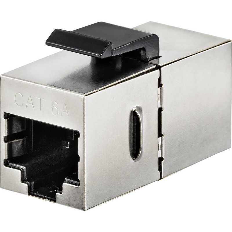 Foto van Renkforce rj45 netwerk adapter cat 6a [1x rj45-bus 8p8c - 1x rj45-bus 8p8c]