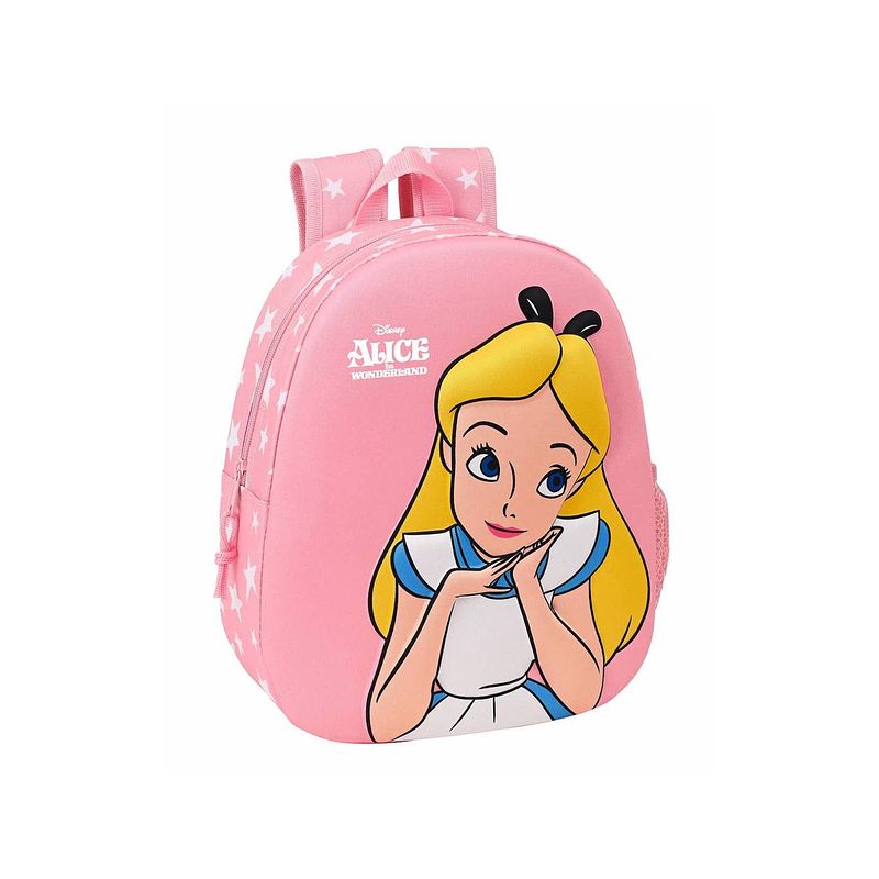 Foto van Disney alice peuterrugzak 3d - 32 x 27 x 10 cm - polyester