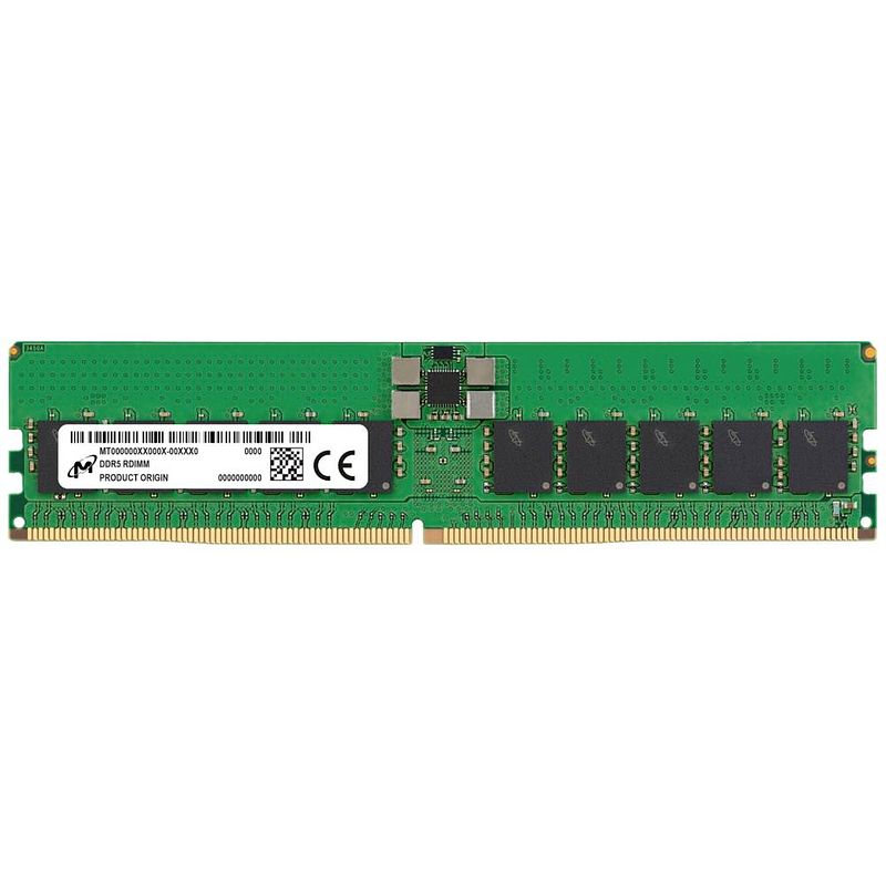 Foto van Crucial mtc20f2085s1rc48ba1r werkgeheugenset voor pc ddr5 32 gb 2 x 16 gb 4800 mhz 288-pins dimm cl40 mtc20f2085s1rc48ba1r