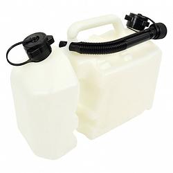 Foto van Carpoint water jerrycan combi 6 liter / 2 liter kunststof wit