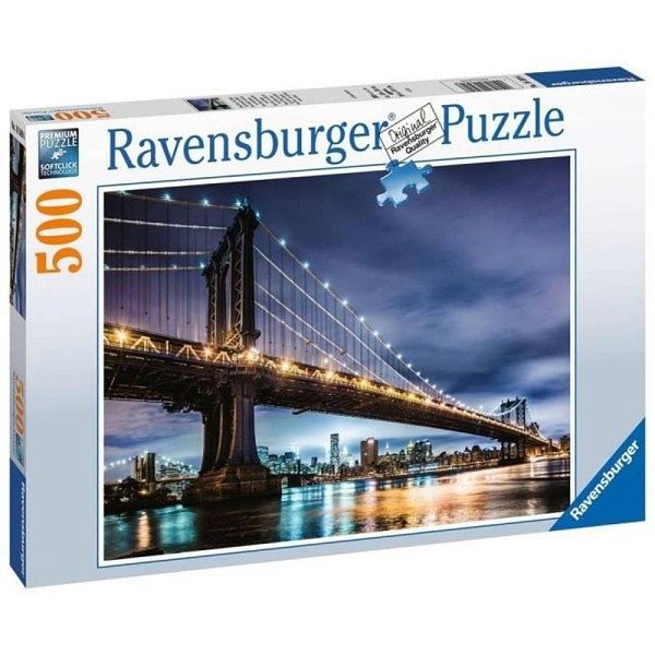 Foto van Puzzle 500 p - new york, de stad die nooit slaapt