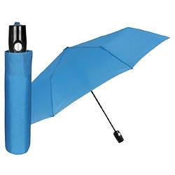 Foto van Perletti paraplu mini automatisch 98 cm microvezel blauw