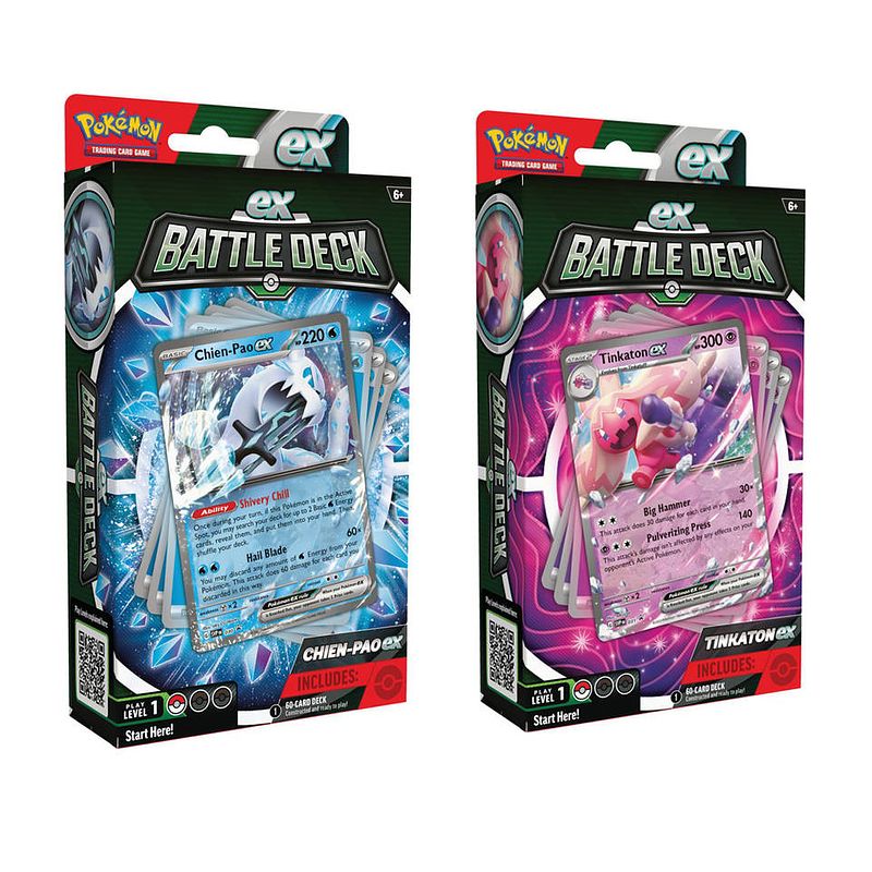 Foto van Pokémon tcg ex battle deck chien pao tinkaton