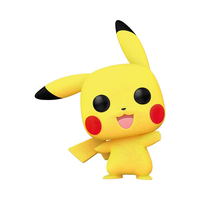 Foto van Funko pop! figuur pokémon pikachu flocked