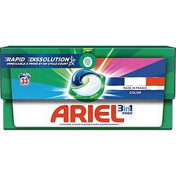 Foto van Ariel 3in1 pods, wasmiddelcapsules, x33 aanbieding bij jumbo | 1+1 gratis