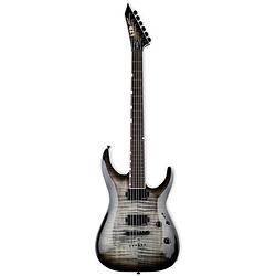 Foto van Esp ltd deluxe mh-1000nt fm charcoal burst elektrische gitaar