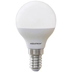 Foto van Megatron mt65002 led-lamp energielabel f (a - g) e14 kogel 5.5 w neutraalwit (ø x l) 45 mm x 80 mm 1 stuk(s)