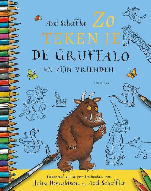 Foto van Zo teken je de gruffalo en zijn vrienden - julia donaldson - hardcover (9789047715580)