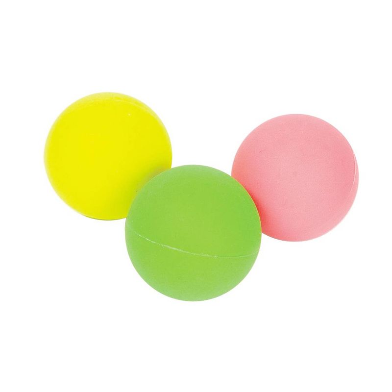 Foto van Free and easy beachball balletjes 3 stuks groen/geel/roze