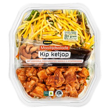 Foto van Jumbo maaltijdsalade kip ketjap 450g