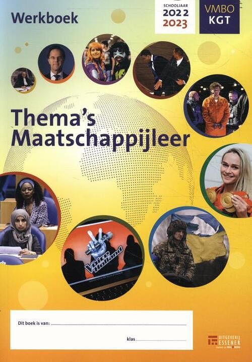 Foto van Thema's maatschappijleer - merijn brada - paperback (9789086744879)