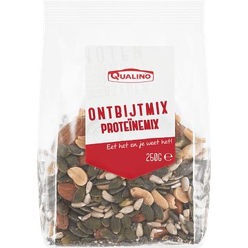 Foto van Qualino ontbijtmix proteinemix 250 g bij jumbo