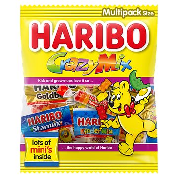 Foto van Haribo crazy mix uitdeelzakjes bij jumbo