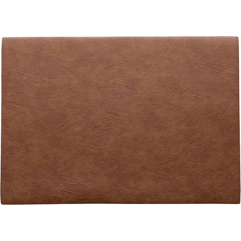 Foto van Asa selection placemat leer caramel 33 x 46 cm