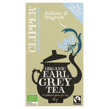 Foto van Clipper organic earl grey tea 20 stuks bij jumbo