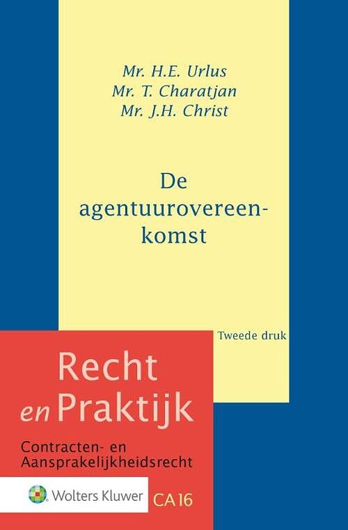 Foto van De agentuurovereenkomst - paperback (9789013145939)