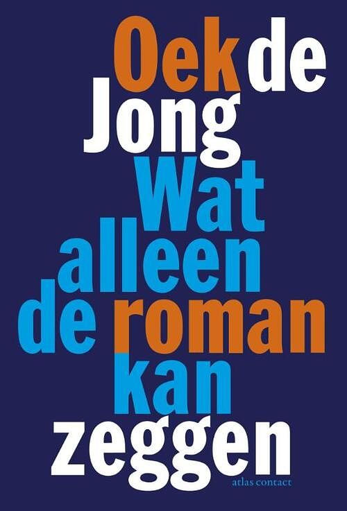 Foto van Wat alleen de roman kan zeggen - oek de jong - ebook (9789025442156)