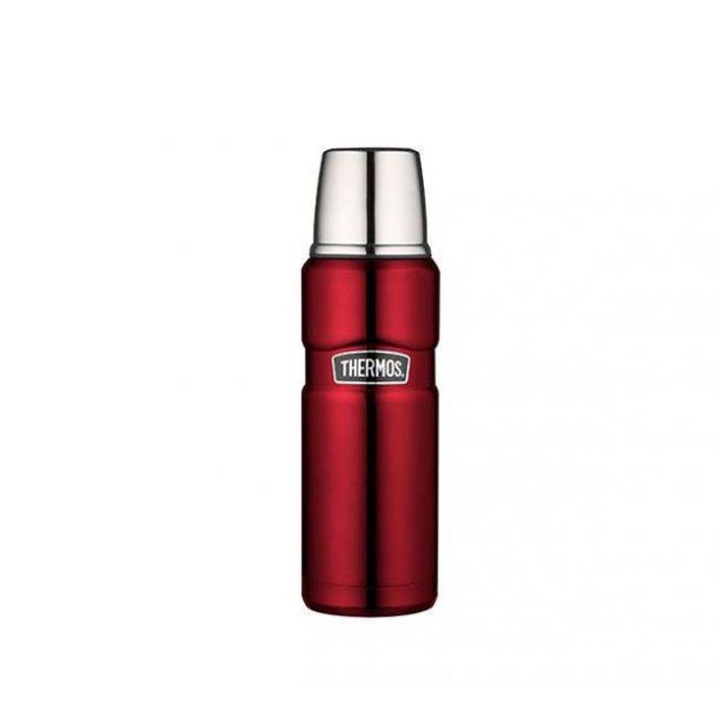 Foto van Thermos king thermosfles - 0,47 liter - rood