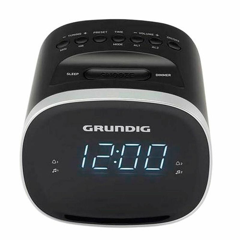 Foto van Radio alarmklok grundig scn230 led am/fm 1,5 w