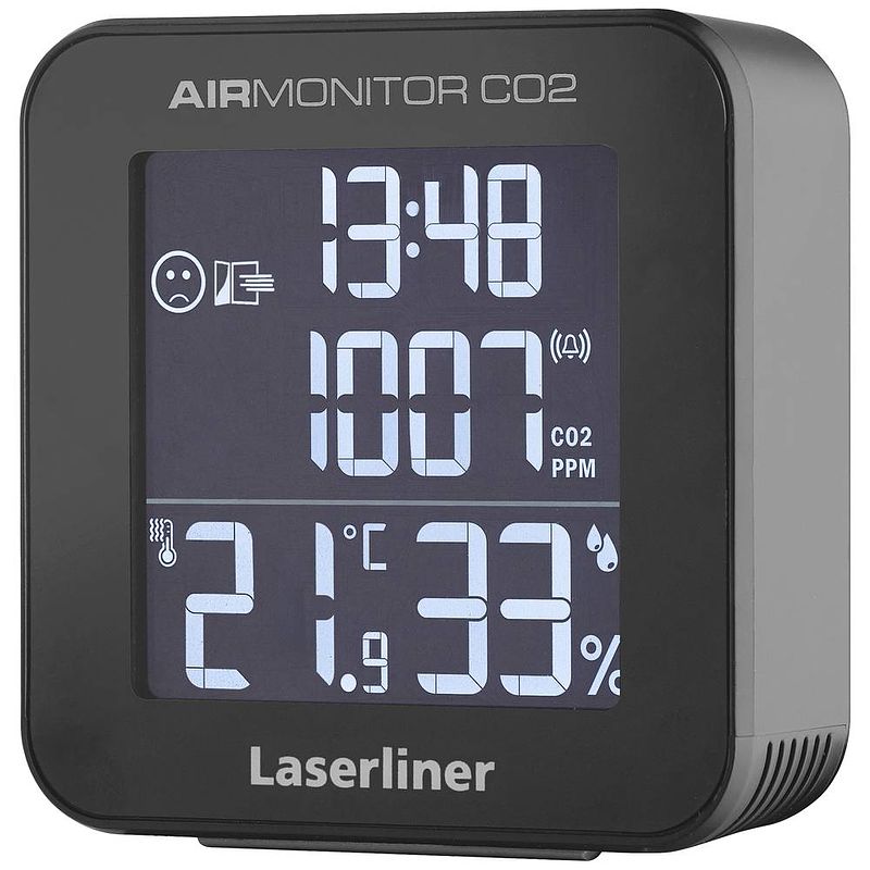 Foto van Laserliner airmonitor co2 kooldioxidemeter 400 - 9999 ppm